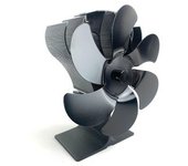 Ventilador Para Chimenea De 6 Aspas, Ventilador Termodinámico Para Estufa De Leña, Silencioso, Resistente A Altas Temperaturas -152 166 Mm