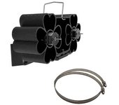 Ventilador De Estufa Sin Electricidad, Funcionamiento Silencioso Para Atmósferas Pacíficas