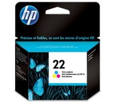 Hp 22 Tri-color Original Ink Cartridge Cartucho De Tinta 1 Pieza(s) Rendimiento Estándar Cian, Magenta, Amarillo