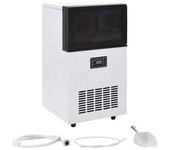 Máquina De Hacer Cubitos De Hielo Negra 45 Kg/24 H Vidaxl