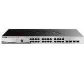 Switch D-link Dgs121028 28 Portas 10/100/1000 Mbps Sfp Negro