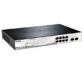 Switch D-link 10p 10/100/1000 2pcb1000baset/sfp Layer2 Smartiii Dgs-1210-10