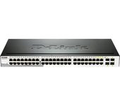 Switch D-link Dgs-1210-48 Conmutador Gestionado 48 X 10/100/1000 + 4 X Sfp Compartido Sobremesa