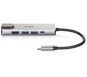 D-link Adaptador Usb-c 5 En 1 Con Hdmi/ethernet/suministro E
