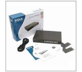 Switch D-link Des-1016d 16 P 10 / 100 Mbps Negro