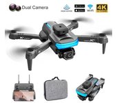 Mini Dron Xt5 Con Evitación De Obstáculos De 360° (4k - Duración De La Batería: 10 Min - Negro)