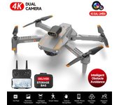 Mini Dron De Control Remoto S91 (4k - Duración De La Batería: 15 Min - Gris)
