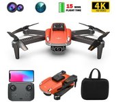 Kf616 Mini Drone(4k - Duración De La Batería: 15 Min - Naranja)