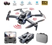 S1s Mini Drone(4k - Duración De La Batería: 18 Min - Negro)