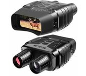 Binoculares De Visión Nocturna - Binoculares Portátiles De Visión Nocturna Por Infrarrojos Para Caza, Vigilancia Con Tarjeta De Memoria 32g (negro) -