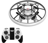 Mini Cuadricóptero De Luz Led De Colores, Avión De Control Remoto, Dron Anticolisión (duración De La Batería: 10 Min)