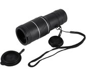 Prismáticos Portátiles Con Zoom Mini Monocular De Lente De 18x Para Caminatas Al Aire Libre, Campamentos Y Observación De Aves. (negro Negro