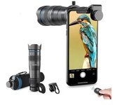 Telescopio Monocular Con Zoom De 20x50, Telescopio De Caza Hd Con Trípode Portátil, Regalos Para Adultos Para Observación De Aves Al Aire Libre