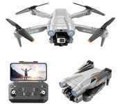 I3 Pro Mini Drone Con Cámara Dual 4k (1 Baterías - Duración De La Batería: 15 Min - Gris)