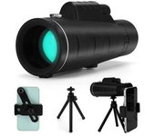 Telescopio Monocular 8 × 21, Monoculares Para Adultos, Monocular De Alta Definición Impermeable Y Antivaho, Para Observación En Blanco
