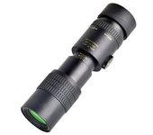 Telescopio Monocular Hd 10-30x50, Telescopio Monocular Portátil Impermeable Para Adultos Con Asa, Adaptador De Teléfono-negro