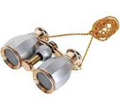 Binoculares 4x30 Binoculares Portátiles Compactos Marco De Metal Lente Óptica Cadena Telescopio Diseño Elegante Regalo Para Niña