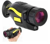 Dispositivo De Visión Nocturna Con Pantalla Digital Veanxin Hd, Cámara De Patrulla De Vídeo, Telescopio De Visión Nocturna Infrarroja (negro-negro