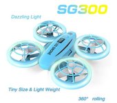 Sg300 Mini Drone(led - Duración De La Batería: 15 Min - Azul)