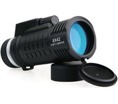 Telescopio Monocular Para Teléfono Móvil Con Zoom De 36x, Lente Monocular De Doble Zoom Ajustable Con Clip General, (negro) -negro