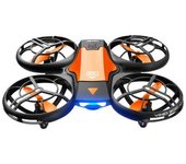 Mini Dron Con Control Remoto (modelo: V8 - Duración De La Batería: 12 Min - Naranja)