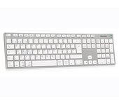Hamlet Xkkita-mcbt Teclado Bluetooth Italiano Plata, Blanco