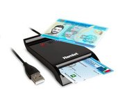 Hamlet Huscr-nfc Lector De Tarjeta Inteligente Interior Usb Usb 2.0 Negro