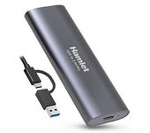 Hamlet Hxdm2-10gy Caja Para Disco Duro Externo Caja Externa Para Unidad De Estado Sólido (ssd) Negro M.2