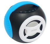 Denver Bts-90 2.1 Portable Speaker System 9w Negro, Azul, C