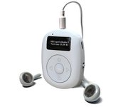 Rechargeable Clip Dab/dab+ Radio Sport Radio Receiver Support 3.5mm Earphone