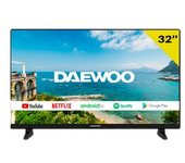 Televisor Smart Tv Daewoo 32dm63ha 32'' Hd Dled Android 11 E Negro