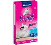 Vitakraft Cat snacks para gatos 6 x 15 g - Salmón y Omega 3