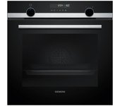 Horno eléctrico Siemens iQ500 HB578GES3 71L Negro Acero inoxidable autolimpieza pirolítica y humidClean