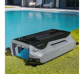 Robot limpiapiscinas Cecotec Conga Pooldroid AquaSkater Solar, 16h autonomía, sensores ultrasónicos, depósito XXL