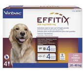 Virbac Pipetas Perros Effitix L (20 - 40 kg) - 4 pipetas