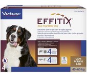 Virbac Pipetas Perros Effitix XL (40 - 60 kg) - 4 pipetas