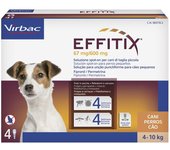 Virbac Pipetas Perros Effitix S (4 - 10 kg) - 4 pipetas