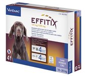 Virbac Pipetas Perros Effitix M (10 - 20 kg) - 4 pipetas