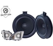 Alpine Altavoces componentes 16,5 cm spc-106t61  para Volkswagen t6.1