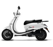 Velca Moto eléctrica  Calima 50 blanca 1 batería