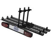 Cruz Portabicicletas de plataforma para bola de remolque - 3 bicicletas