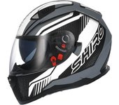 Shiro Casco de moto integral  sh881 blanco xl