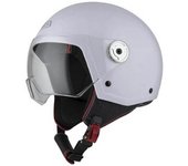 Nzi Casco de moto Velca vintage  blanco s