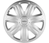 Goodyear Tapacubos 14 pulgadas  Estoril plata 4 uds
