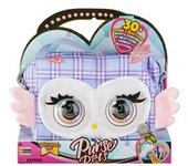 Purse Pets - Bolso Mascota Interactiva - Buho Peluche - Bolso Niña Y Mascota Interactiva Búho Con Más De 30 Sonidos Y Reacciones - 6064118 - Juguetes Niña 5 Años +, Bolsa