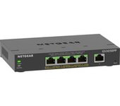 5-Port Gigabit Ethernet High-Power PoE+ Plus Switch (GS305EPP) Gestionado L2/L3 Gigabit Ethernet (10/100/1000) Energía sobre Ethernet (PoE) Negro, Interruptor/Conmutador