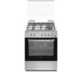 Cocina Gas - Candy CGG655SIE Plata, 60 cm