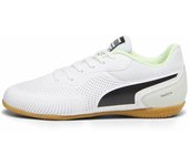 Puma Truco III Jr, Zapatillas Deportivas, White Black-Team Silver, 37.5 EU