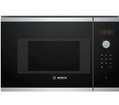 Microondas bosch bfl523ms1f gris 800 w