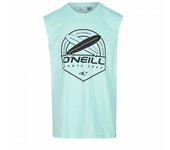 Camiseta para hombre sin mangas o'neill barrels aguamarina m